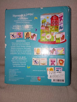 Libro interactivo para aprender palabras