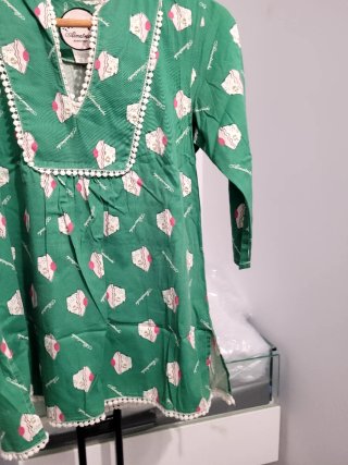 Vestido verde Almatrichi