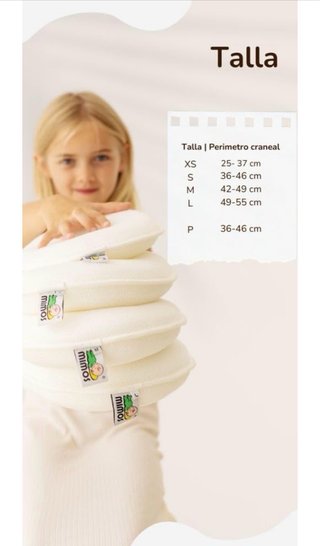 Almohada Mimos plagiocefalia Talla S