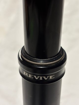 Tija telescópica Revive MTB 185mm 30.9mm