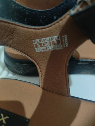 Sandalias Geox Negras