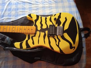 Guitarra Eléctrica Diseño Tigre
