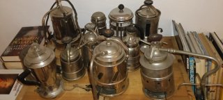 Lote Cafeteras Antiguas y Accesorios