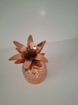 Piña Decorativa Cobre