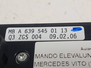 MANDO ELEVALUNAS DELANTERO IZQUIERDO MERCEDES MERCEDES VITO (W639) COMBI 06.2003 -> 2003-2011