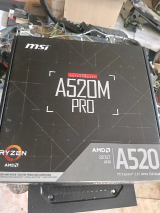 Placa Base MSI A520M PRO + AMD Ryzen 7 2700X