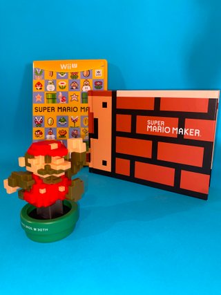 Nintendo Wii U Nera + Super Mario Maker