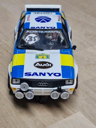 Scalextric audi Quattro teamslot