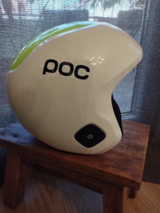 Casco de esquí POC XL con funda de protección