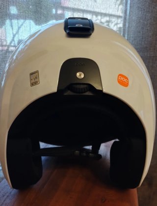 Casco de esquí POC XL con funda de protección