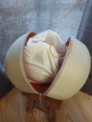 Casco de esquí POC XL con funda de protección