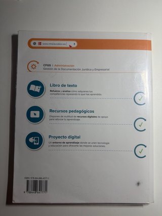Gestión de la documentación jurídica y empresar...
