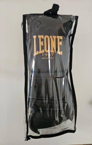 LEONE Guantes Boxeo Idol Black & Gold