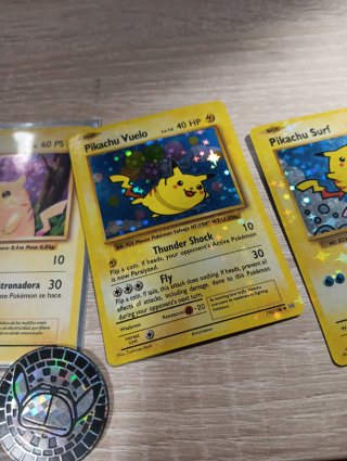 Lote Cartas Pokémon Pikachu