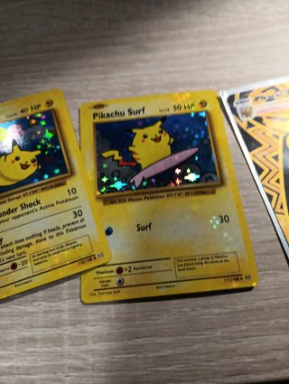 Lote Cartas Pokémon Pikachu