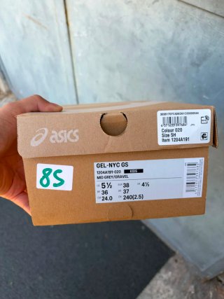 Asics Gel NYC Grigio Argento