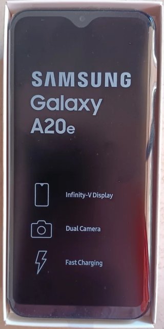 Samsung Galaxy A20e Negro