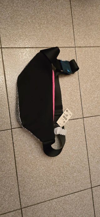 Marsupio Pimkie argento e fucsia