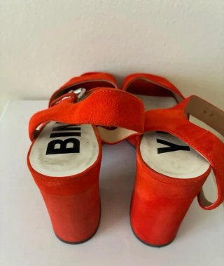 Sandalias Bimba y Lola Naranja Talla 38