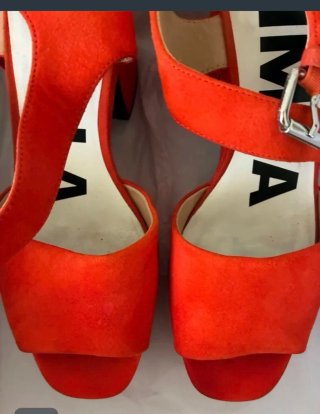 Sandalias Bimba y Lola Naranja Talla 38