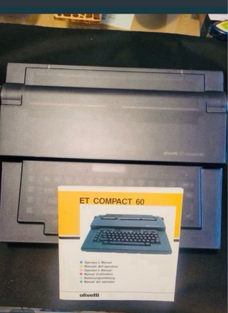 Máquina Escribir Eléctrica Olivetti ET Compact 60