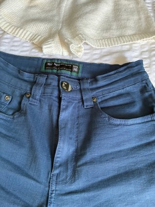 Pantalones cortos vaqueros y de punto