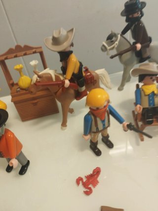 Lote Playmobil Indios y Vaqueros