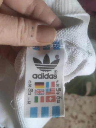Camiseta sin mangas Adidas V-neck Vintage