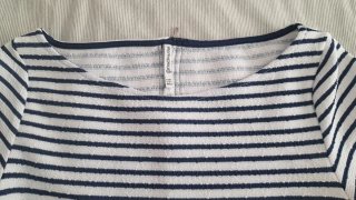 Vestido rayas marinas
