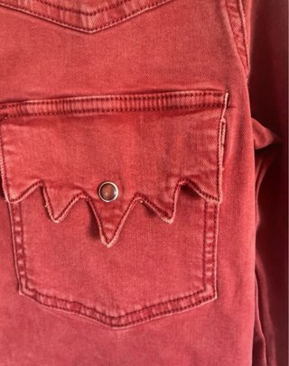 Sobrecamisa Scalpers Roja Talla XS con etiquetas
