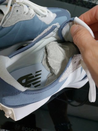 Deportivas New Balance Azul y Blanco
