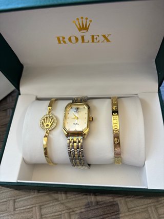 Reloj y pulseras Rolex nuevos con caja nueva