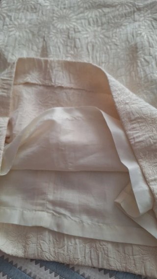 Vestido de fiesta crema