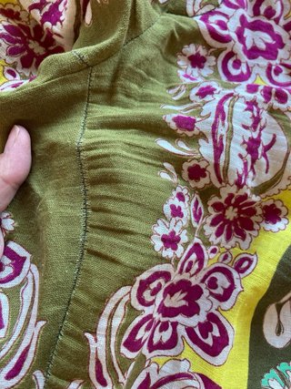 Traje Zara estampado
