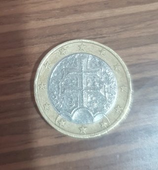 Moneda de 1€ Eslovaquia 2009