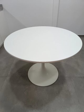 Mesa redonda Ikea Docksta blanca