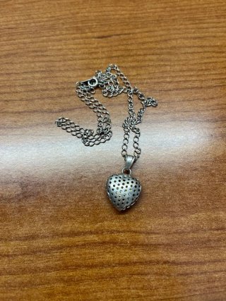 Colgante Corazón Plata con Cadena