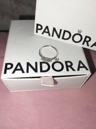 Anillo Pandora Plata Ley Circonitas