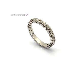 sortija oro 18k con piedra con diamante