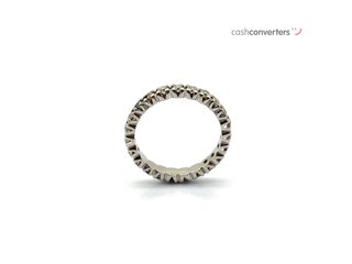 sortija oro 18k con piedra con diamante