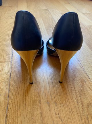 Tacones fiesta negros talla 36