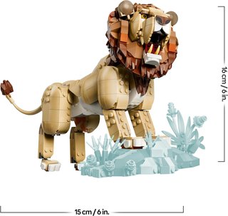 LEGO Creator 3 en 1 León Majestuoso 31386