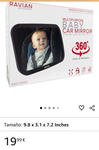 Espejo Coche Bebé RAVIAN
