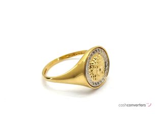 anillo oro 18k