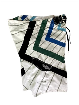 Bañador Billabong Geométrico Vintage Surf Y2K XL