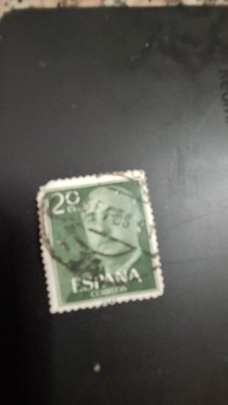 Sello España 20 céntimos El Caudillo
