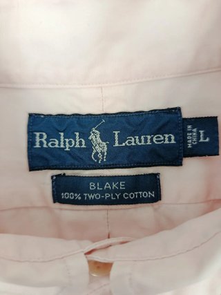 Ralph Lauren camisa Rosa claro Corte Relax - XL