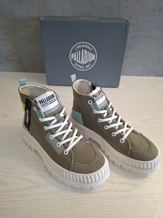 Botines Palladium Pallashock Backzip Talla 39
