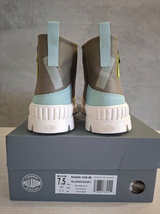 Botines Palladium Pallashock Backzip Talla 39