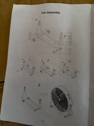Ventilador Industrial VEVOR Tambor Alta Velocidad